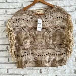 Ralph Lauren Denim & Supply Fringe Sweater NWT